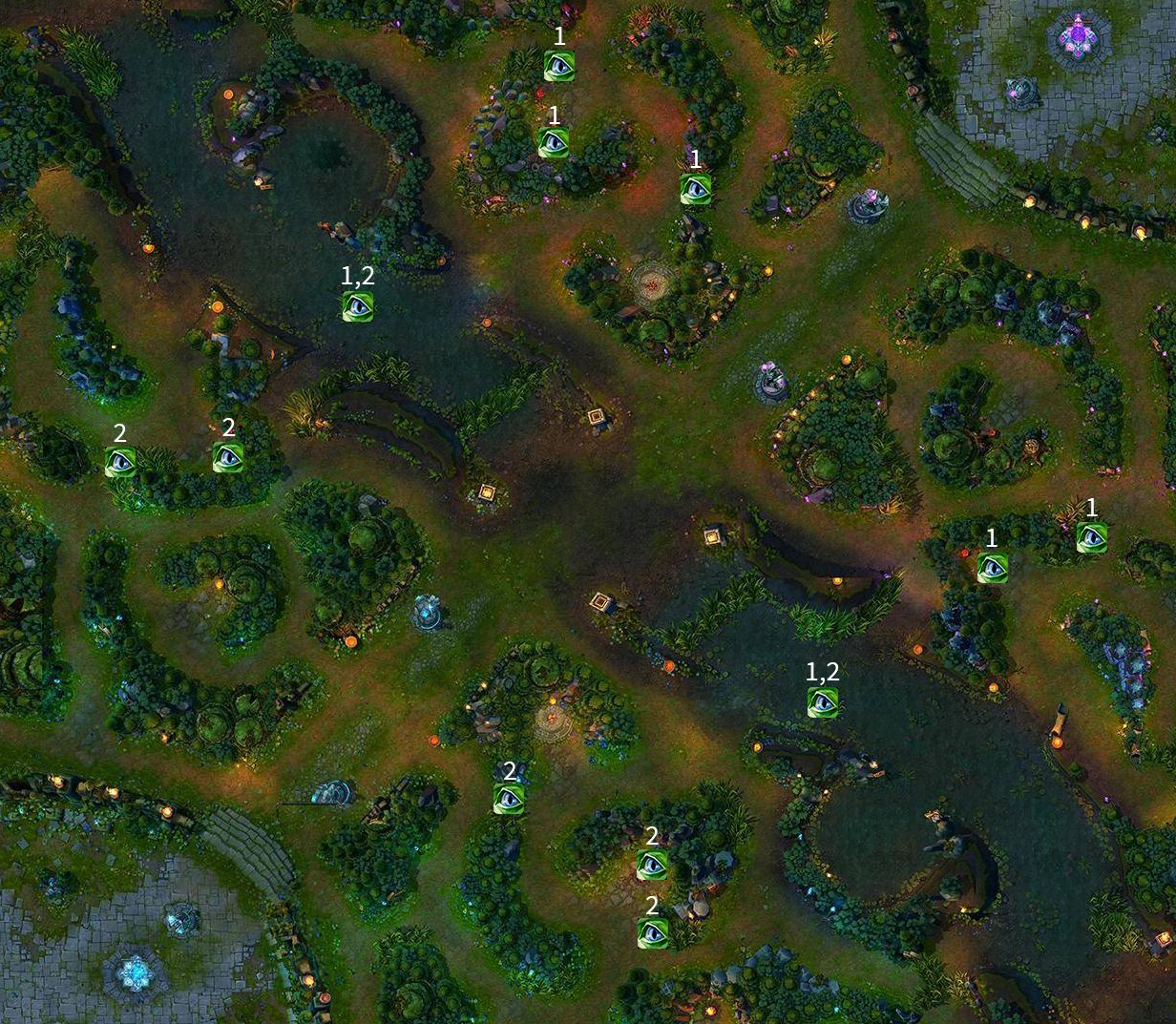 league of legends summoner's rift map